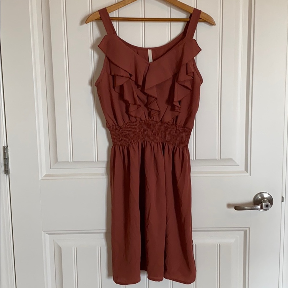 🟣3 for $25🟣 ruffle tank dress